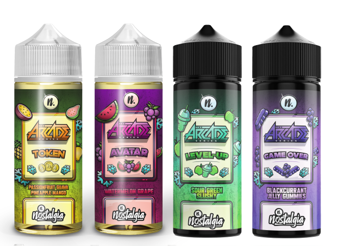 Arcade 120ML Longfill (Kit)